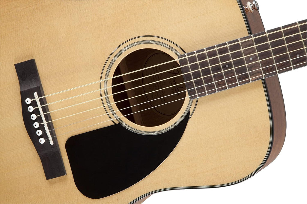 Fender CD-60 Dreadnought V3 Acoustic Guitar, with 2-Year Warranty, Natural, with Case