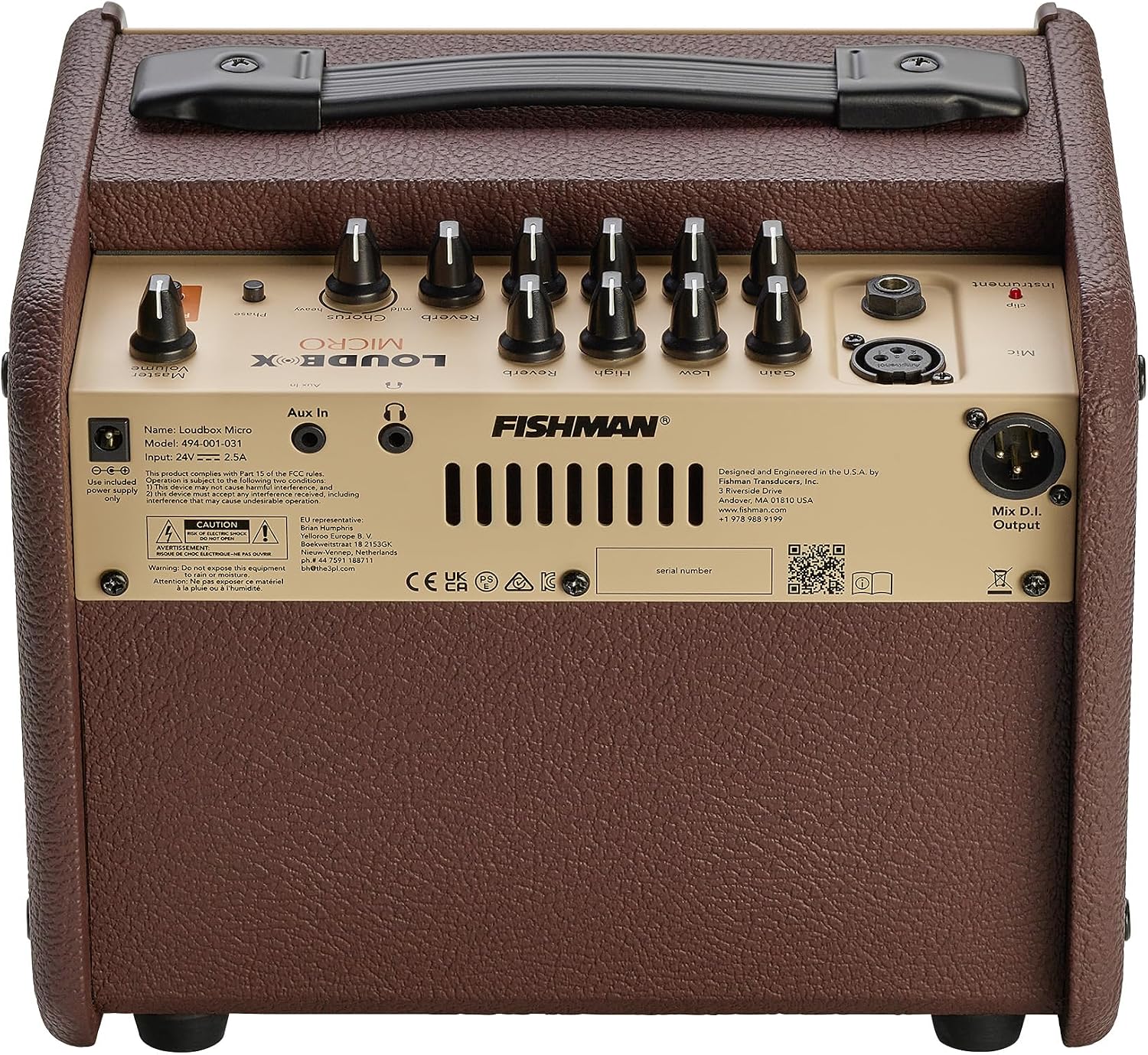 Fishman Loudbox Micro 40-watt 1 x 5.25-inch Acoustic Combo Amp