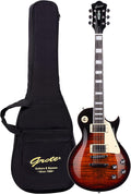 GROTE Guitar Solid Body Electric Guitar with Gigbag LPYS-006 (TS)