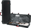 Gator Cases Molded Flight Case for Electric Guitar with Internal LED Lighting and TSA Approved Locking Latch, (GTSA-GTRELEC-LED)