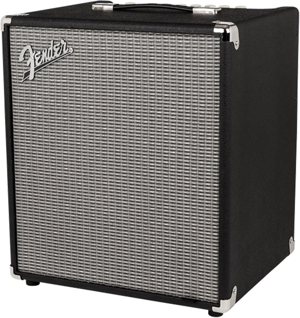 Fender Rumble 100 V3 Bass Amp for Bass Guitar, 100 Watts, with 2-Year Warranty 12 Inch Eminence Speaker, Overdrive Circuit, Tone Voicing, Effects Loop and Direct XLR Output