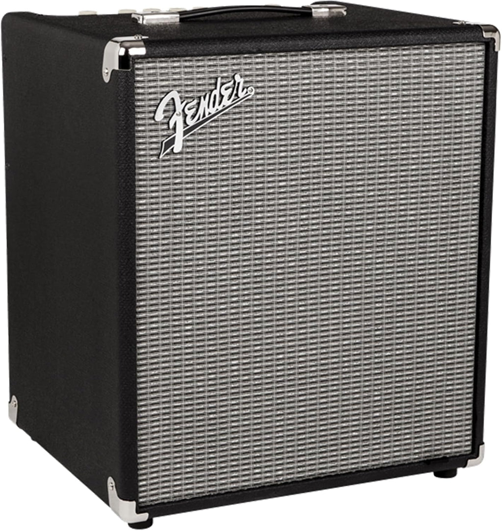 Fender Rumble 100 V3 Bass Amp for Bass Guitar, 100 Watts, with 2-Year Warranty 12 Inch Eminence Speaker, Overdrive Circuit, Tone Voicing, Effects Loop and Direct XLR Output