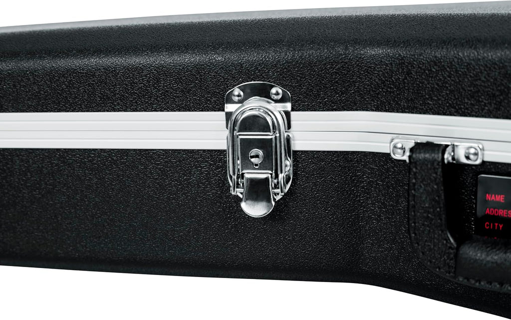 Gator Cases Legacy Series Lightweight Deluxe ABS Molded Case for Dreadnought Style Acoustic Guitars, (GC-DREAD)
