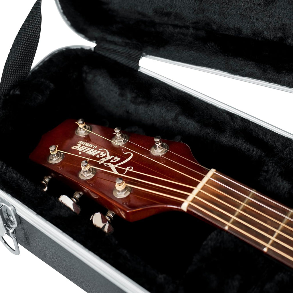 Gator Cases Legacy Series Lightweight Deluxe ABS Molded Case for Dreadnought Style Acoustic Guitars, (GC-DREAD)