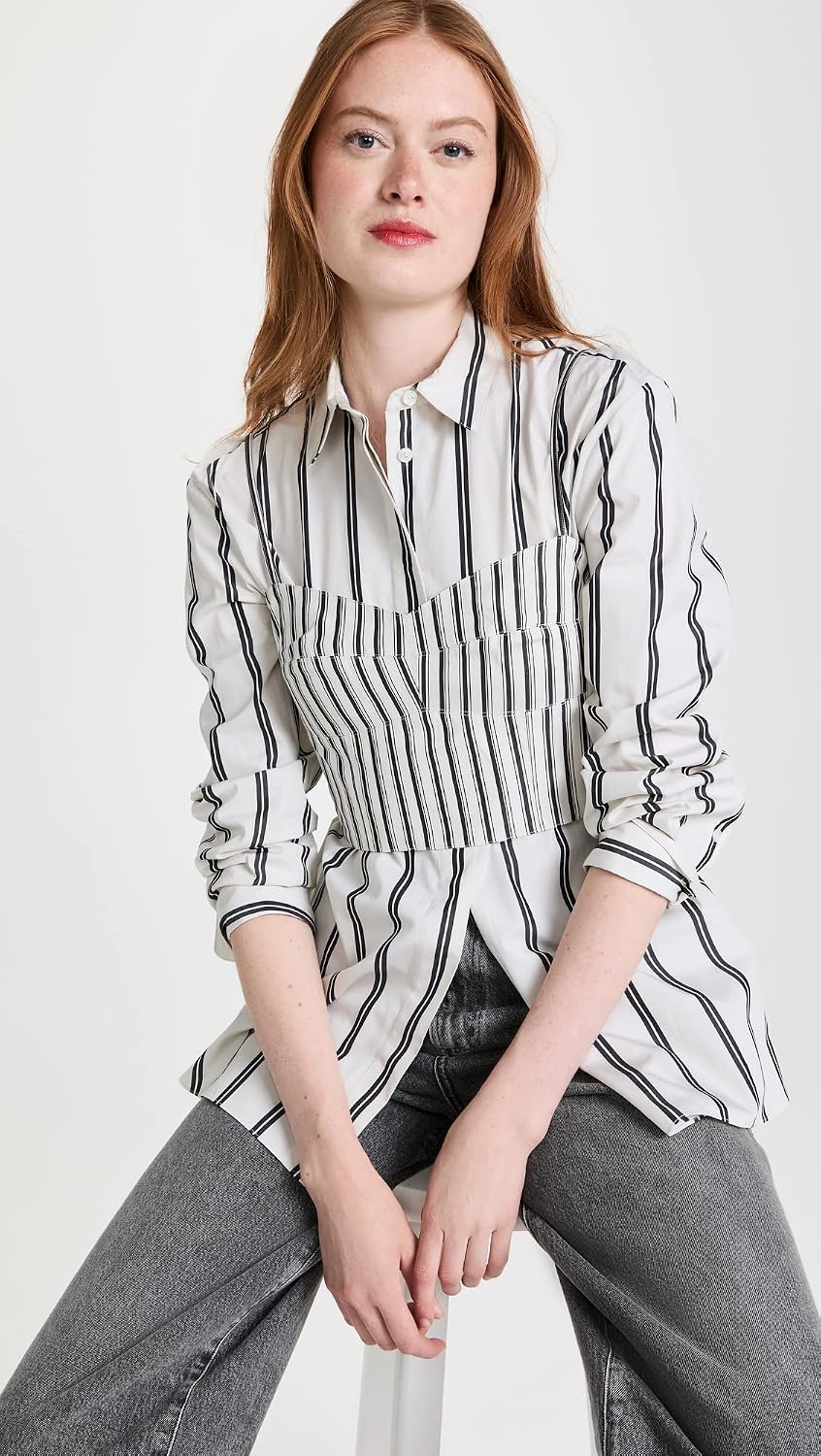 Theory Women's Bustier Shirt.ventur