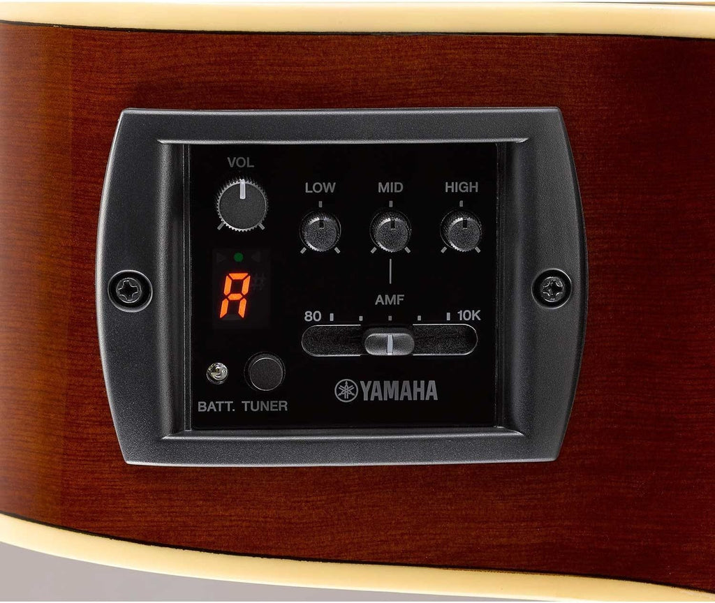 Yamaha APX600 NA Thin Body Acoustic-Electric Guitar, Natural