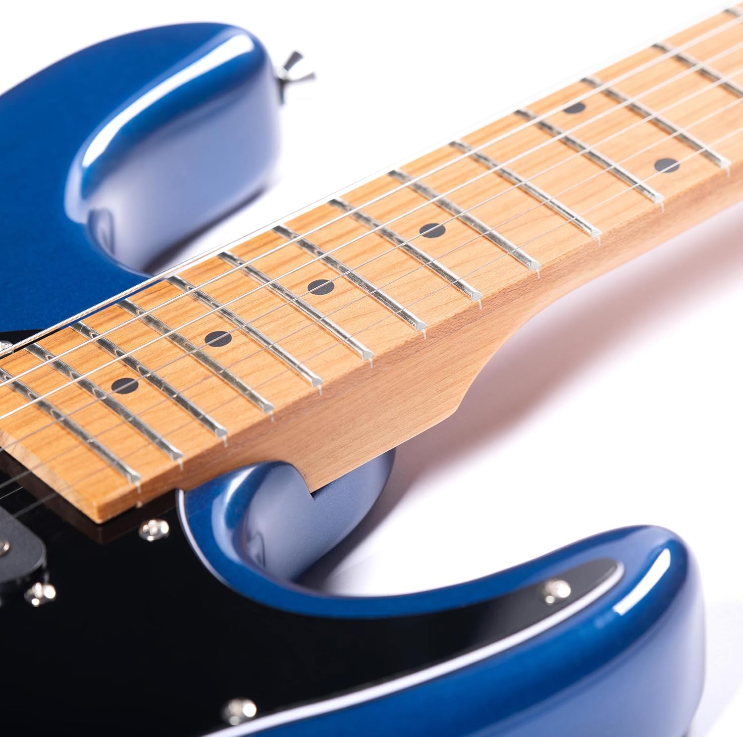 Grote Electric Solid Body Guitar Modern-GST For Beginners (Noble Blue)