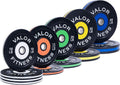 Valor Fitness Olympic Bumper Plate Pro - Weight Plates - Lifting Strength Conditioning Cross Training Workouts – Sold in Singles, Pairs, Sets - Workout Equipment