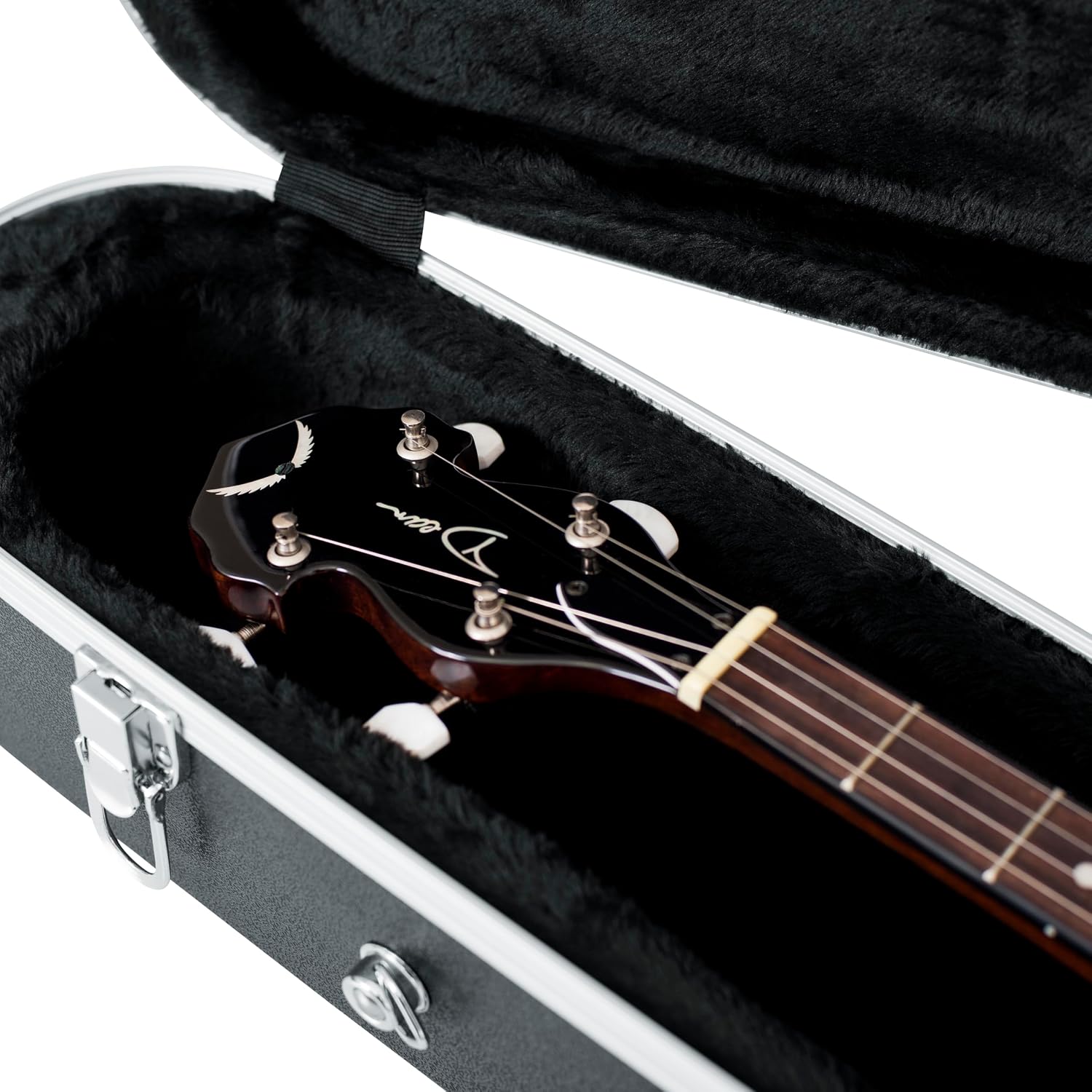 Gator Cases Deluxe ABS Molded Case for Full Size Banjos (GC-BANJO-XL)