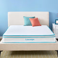 Linenspa 10 Inch Memory Foam and Spring Hybrid Mattress - Medium Feel - Bed in a Box - Quality Comfort and Adaptive Support - Breathable - Cooling - Perfect for a Guest Bedroom - Twin XL Size