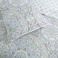 Suzani Reversible Quilt Set 3 Pcs Bedding Set Bedroom Bed 100% Cotton King Size