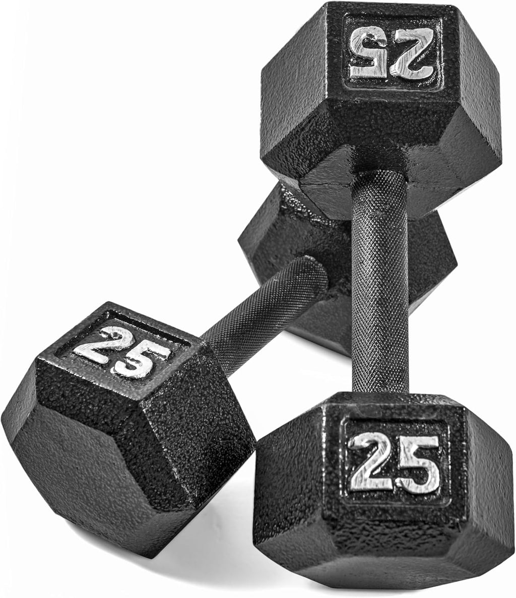 CAP Barbell Cast Iron Hex Dumbbell | Multiple Options