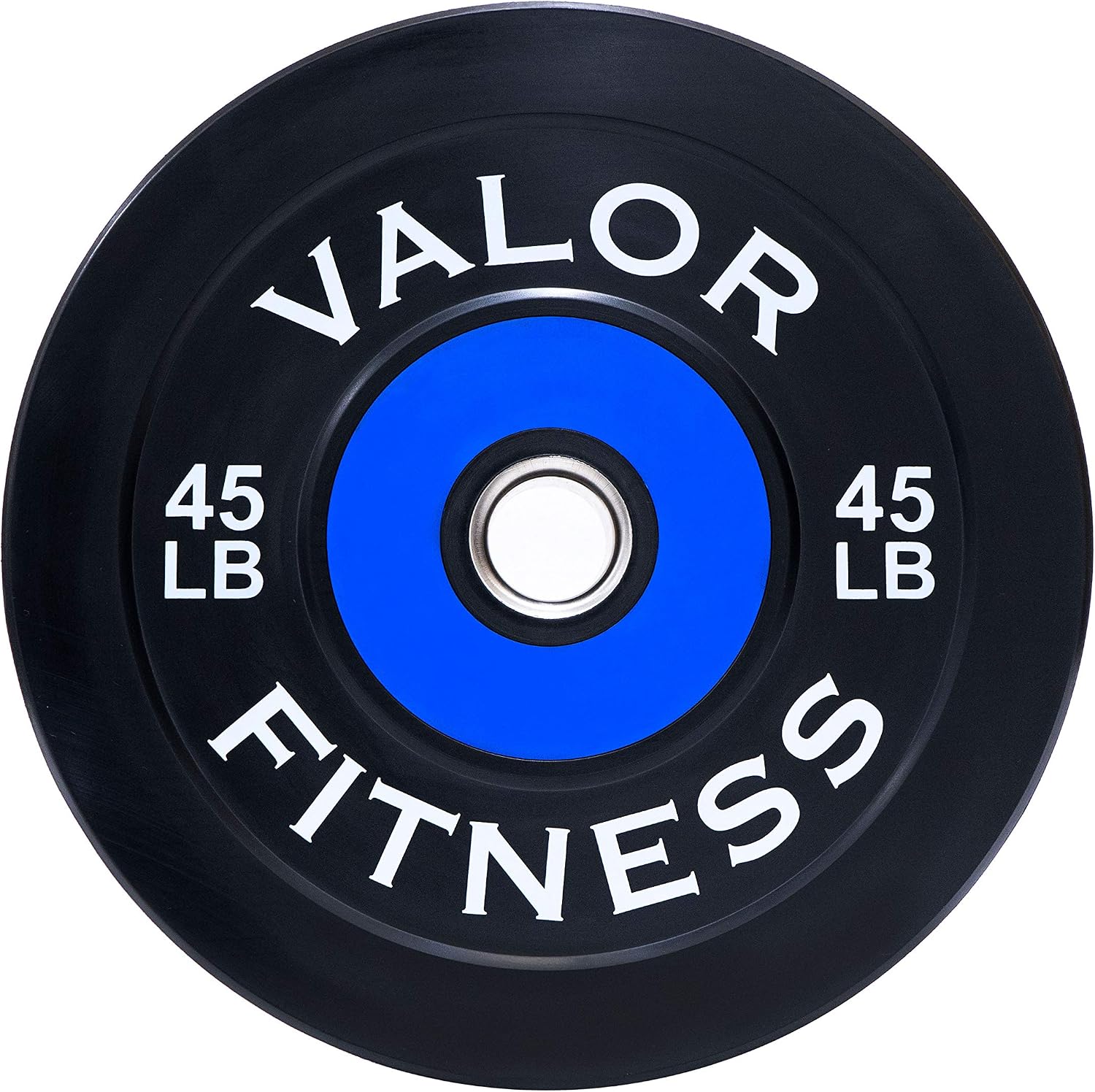 Valor Fitness Olympic Bumper Plate Pro - Weight Plates - Lifting Strength Conditioning Cross Training Workouts – Sold in Singles, Pairs, Sets - Workout Equipment