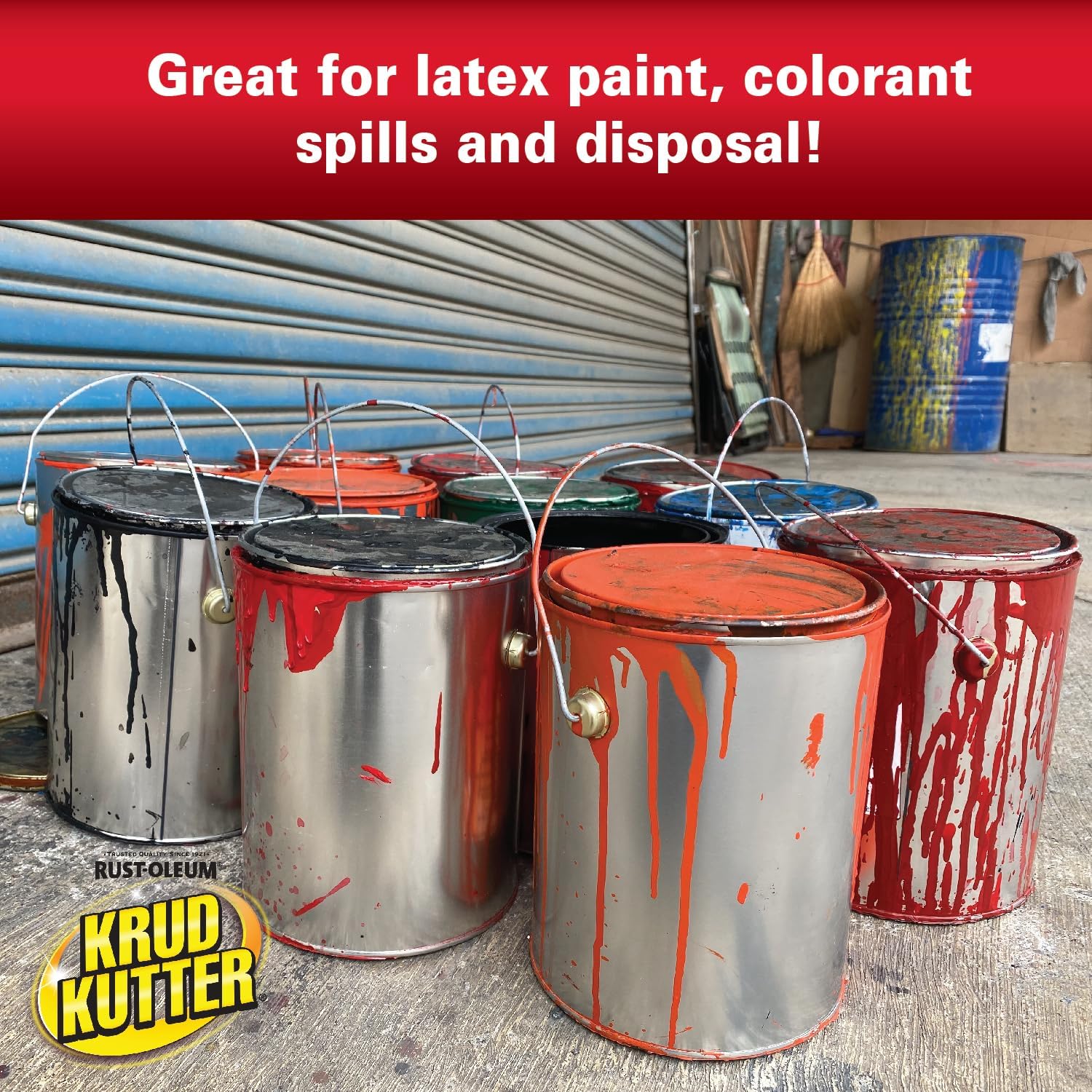 Krud Kutter PH1101 Odorless Waste Paint/Colorant Hardener, 5 Gallon
