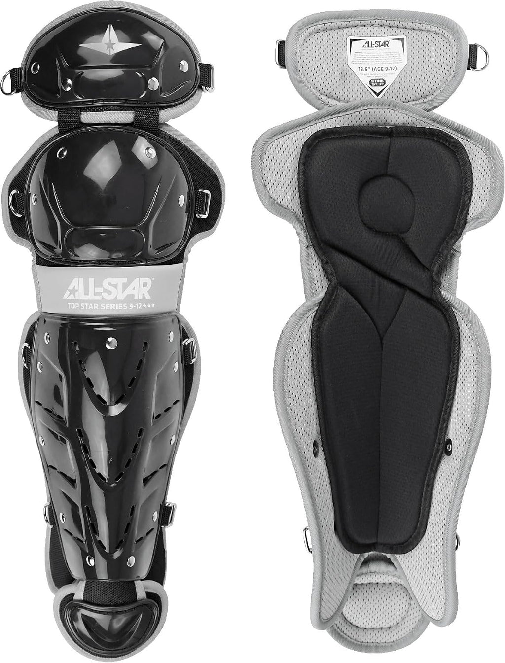 All-Star Top Star 13.5 Inch Youth 9-12 Baseball Leg Guards