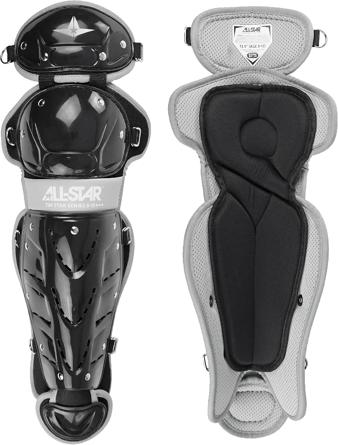 All-Star Top Star 13.5 Inch Youth 9-12 Baseball Leg Guards