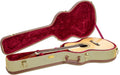 Crossrock Hard-Shell Wooden Case fits 12-Fret 00 Style Acoustic Guitar-Vinyl Tweed (CRW620-0012TW)