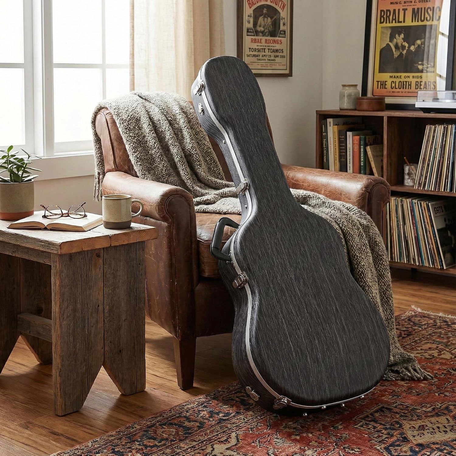 Gearlux Deluxe ABS Dreadnought Acoustic Guitar Case