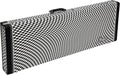 Fender Classic Series Hardshell Wood Electric Guitar Case, Stratocaster/Telecaster, Wavy Checkerboard