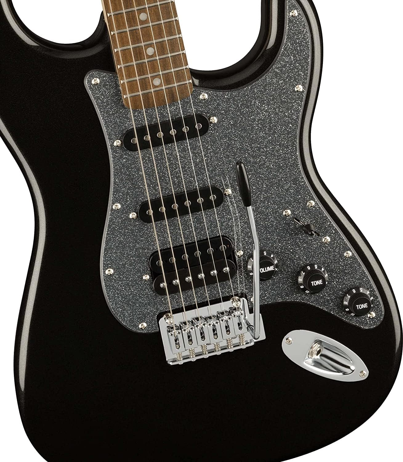 Fender Affinity Series HSS Stratocaster with Laurel FB - Metallic Black
