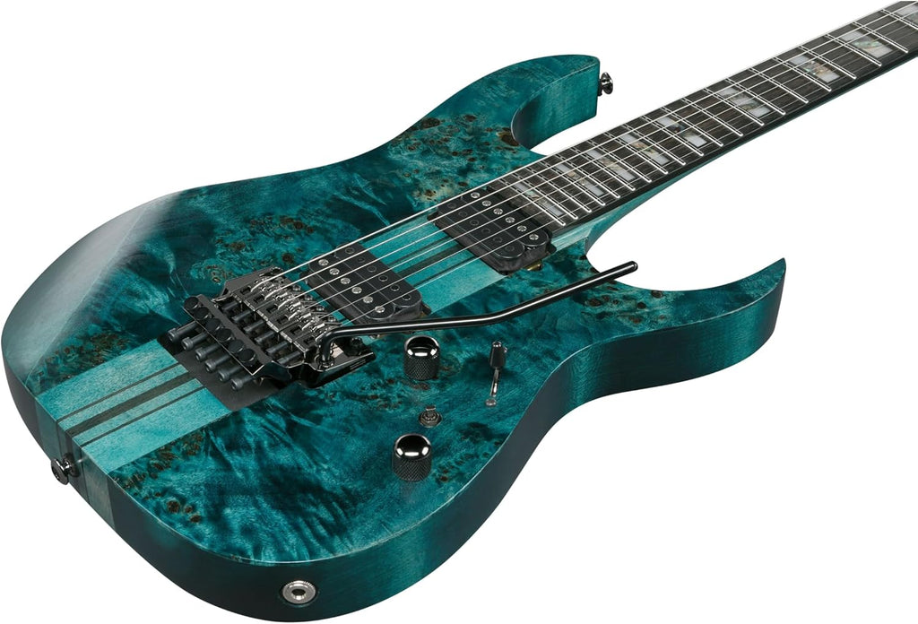 Ibanez Premium RGT1220PB Electric Guitar - Cosmic Blue Low Gloss