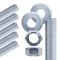 Conquest A307 Zinc Plated Threaded Rod 3/4'-10 x 36 Inches (6-Pack) - Coarse Threaded All-Thread Rods - Manufactured to ASTM A307 Standards