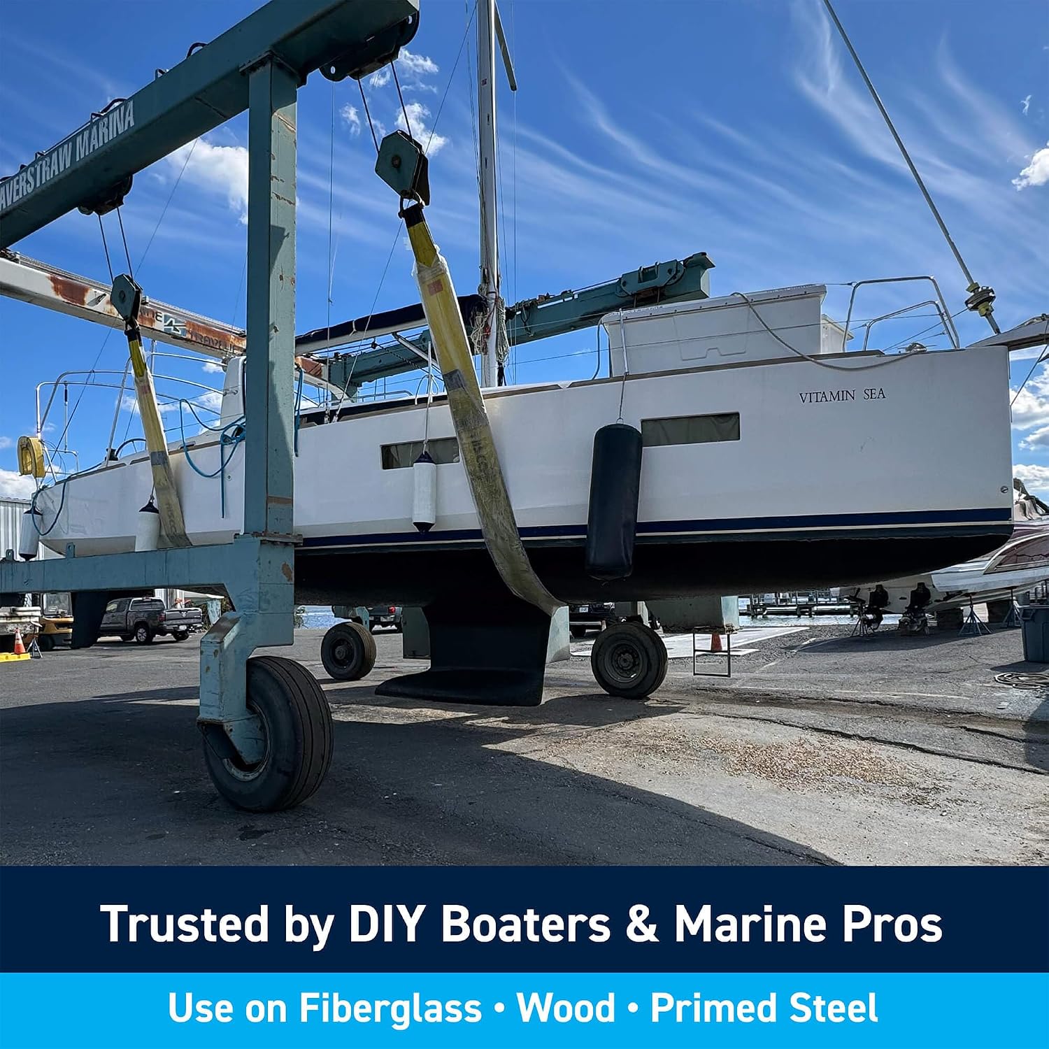 TotalBoat JD Select Ablative Antifouling Bottom Paint for Fiberglass, Wood and Steel Boats (Black, Gallon)