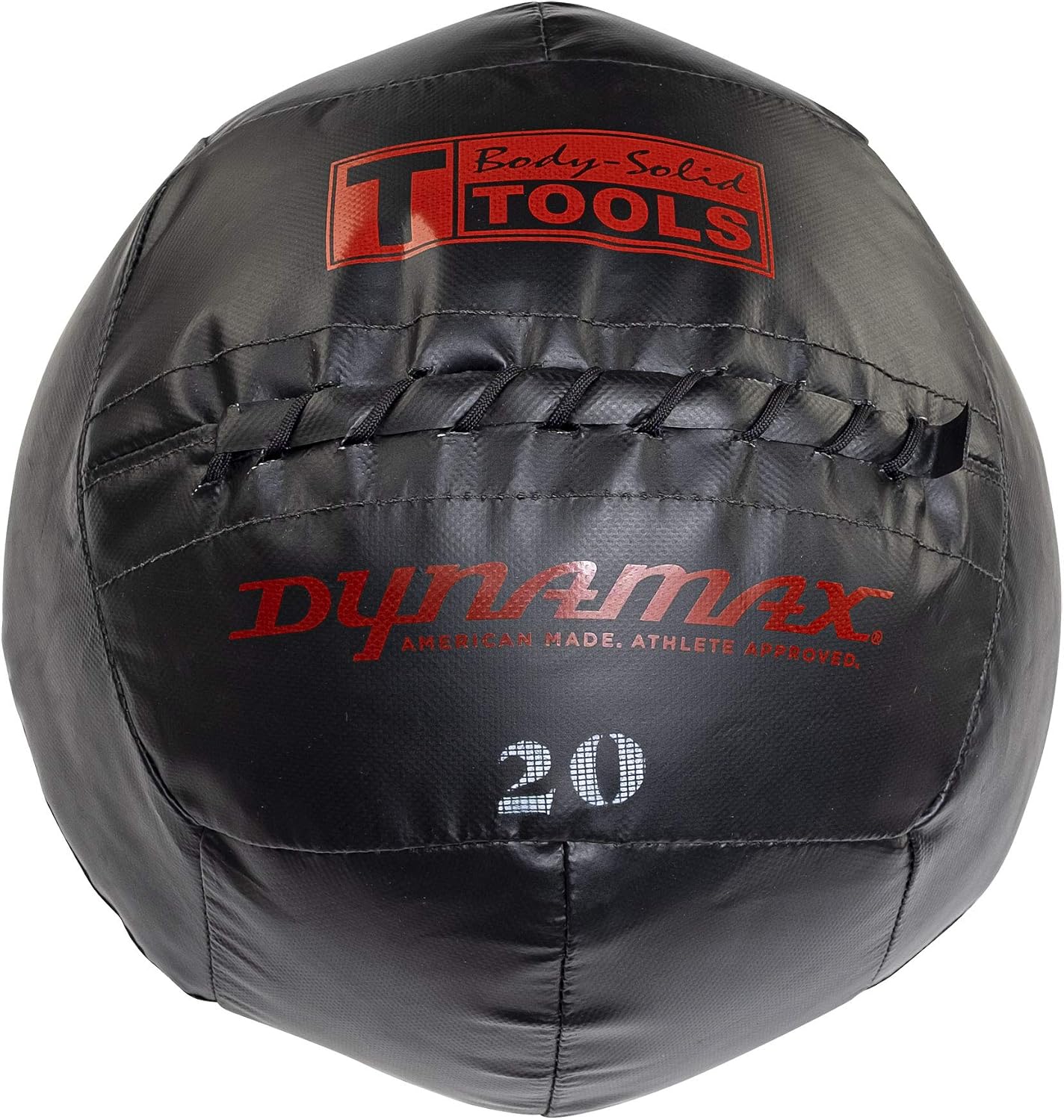 Body-Solid Tools Dynamax Premium Soft Medicine Ball – Non Bouncing Wall Balls for Strength Training, Weight Loss Workout, Core Exercise and Home Gym Fitness