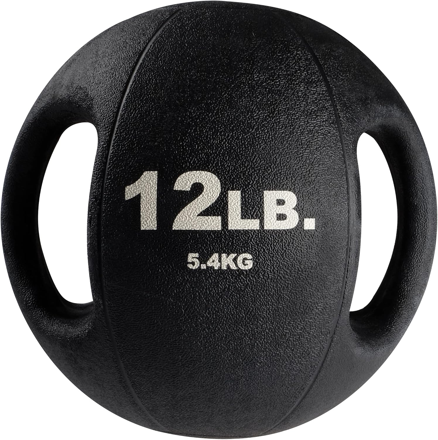 Body-Solid Heavy-Duty Exercise Medicine Balls with Dual Handles, Durable Non Slip Rubber Grip Medicine Ball for Weights Training, Weightlifting & Core Workouts.