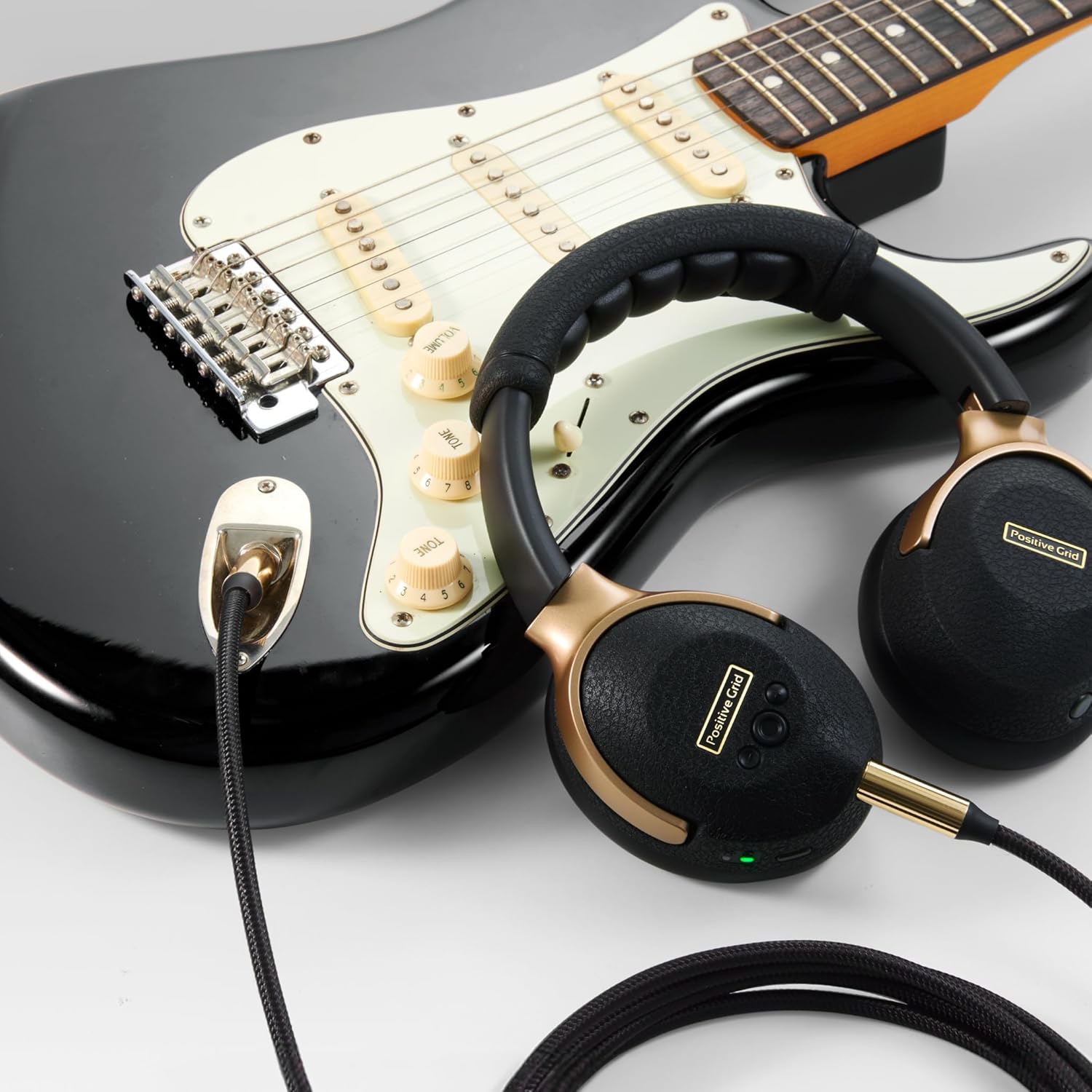 Positive Grid Spark NEO Wireless Guitar Headphone Amp & AI-Powered Guitar Rig with Custom Audio Drivers, Noise-Isolation, Bluetooth Streaming & Smart App for Electric, Acoustic and Bass Guitar
