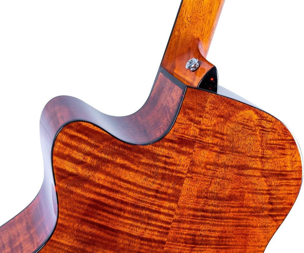 Washburn G12FCE Comfort Series Grand Auditorium Cutaway Acoustic Electric Guitar, Sunburst