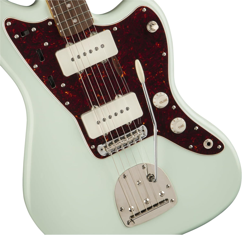 Squier Classic Vibe 60s Jazzmaster Electric Guitar, with 2-Year Warranty, Sonic Blue, Laurel Fingerboard
