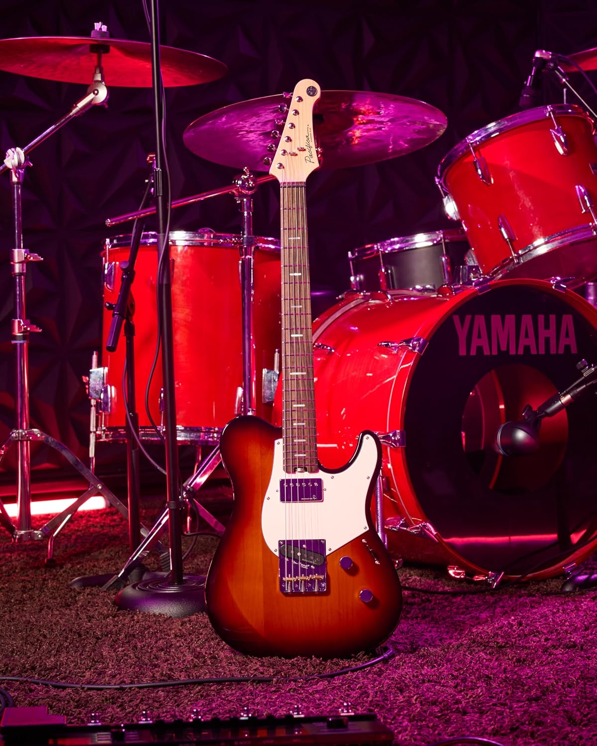 Pacifica SC Standard Plus Electric Guitar with Rosewood Fingerboard, Desert Burst with Gig Case