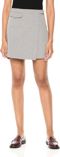 Theory Women's Snap Mini Skirt