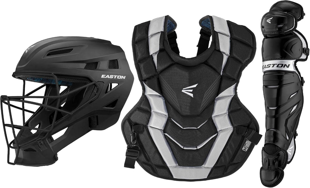 Easton | Elite X Baseball Catcher's Equipment | Box Set | NOCSAE Approved | Youth/Intermediate/Adult | Multiple Colors