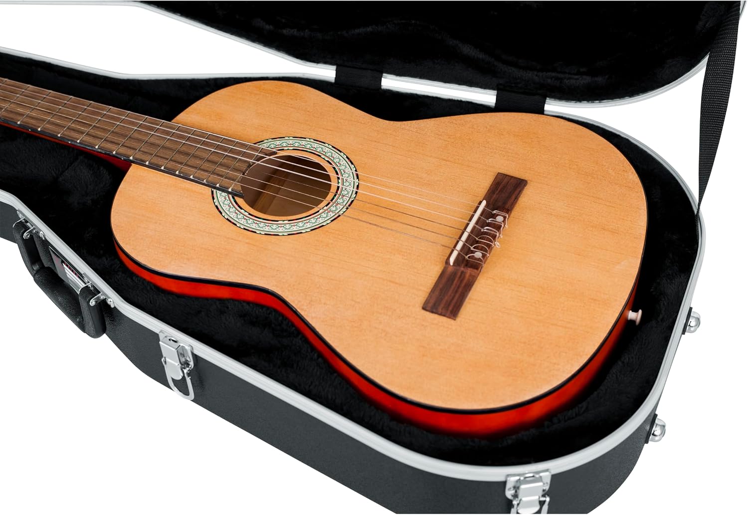 Gator Cases Deluxe ABS Molded Case for Classical Style Acoustic Guitars, (GC-CLASSIC)