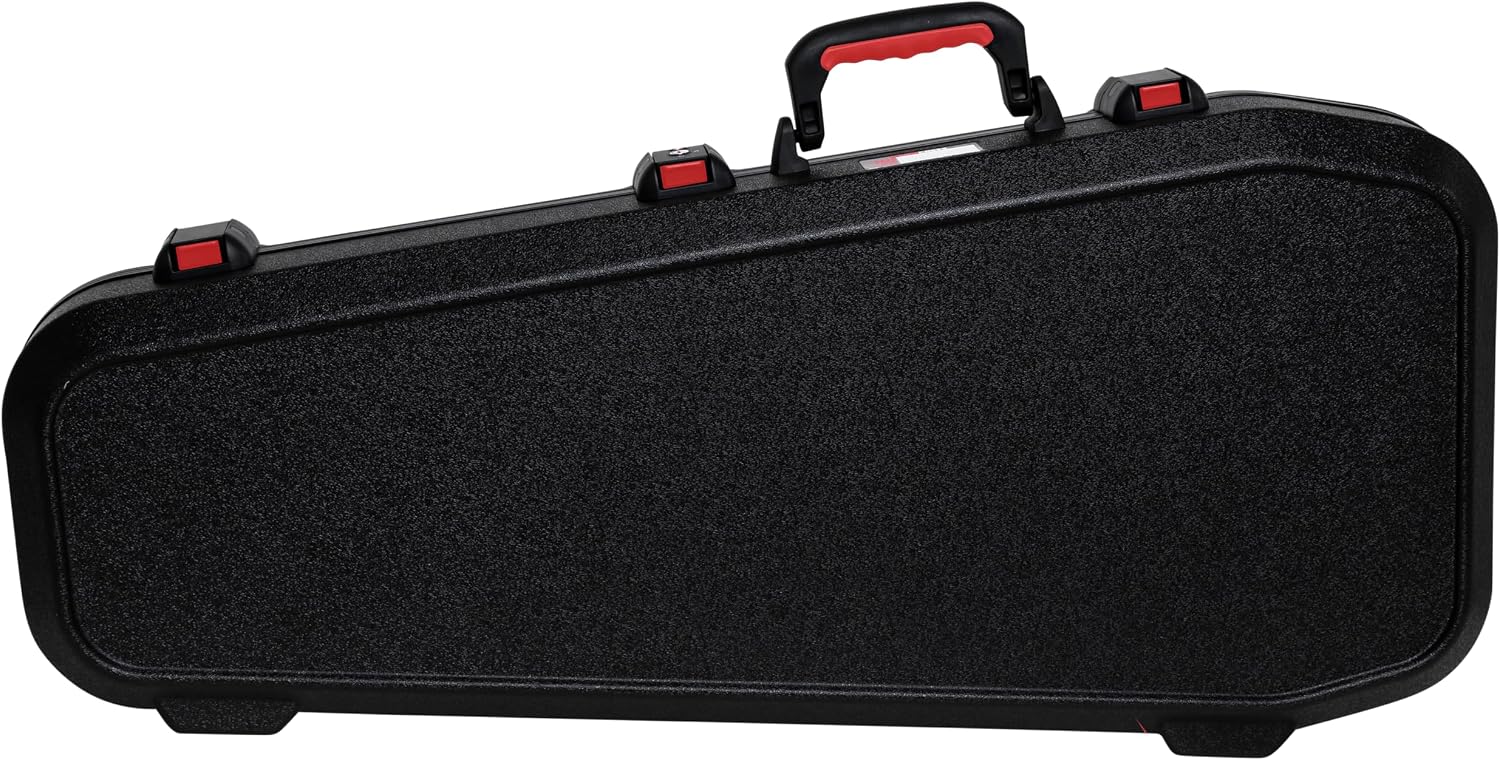 Gator Cases Molded Flight Case For Headless Electric Guitars With TSA Approved Locking Latch; (GTSA-HEADLESSELEC)