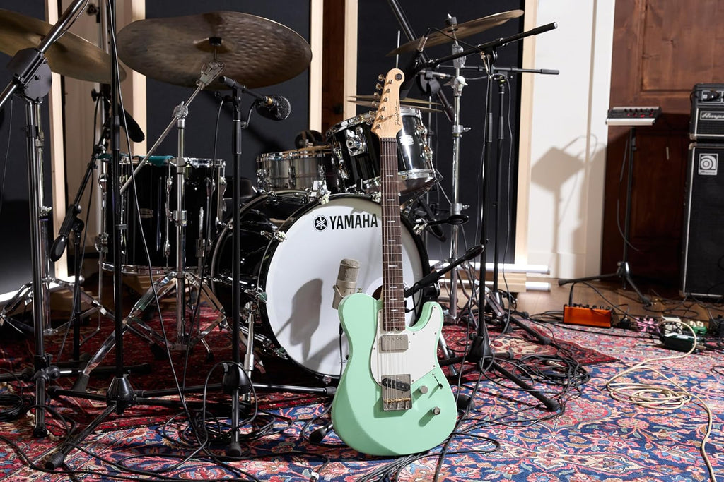 Pacifica SC Standard Plus Electric Guitar with Rosewood Fingerboard, Peppermint Green with Gig Case