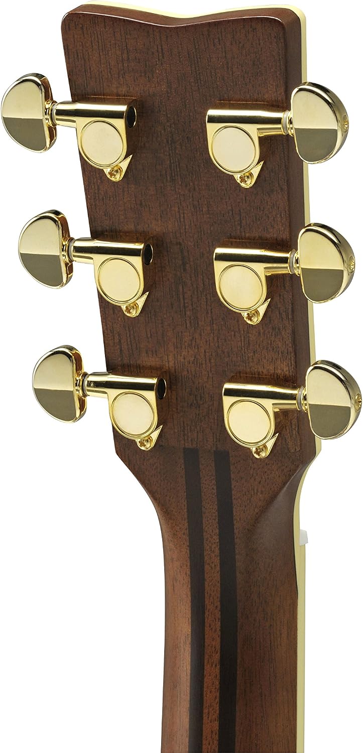 Yamaha L-Series LS6 Concert Size Acoustic-Electric Guitar - Mahogany, Natural