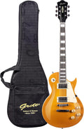 Grote Guitar Metallic Paints Solid Body Electric Guitar with Gigbag Picks (Yellow)