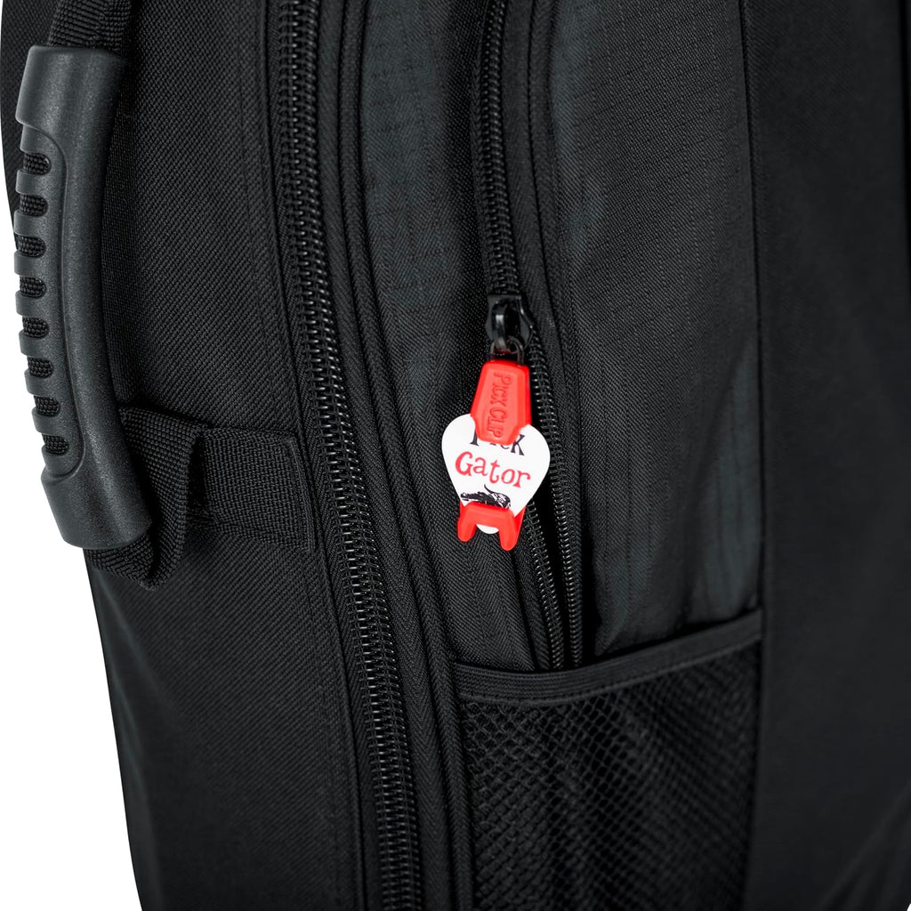 Gator Cases 4G-Mizone Series Gig Bag for Two Bass Guitars with Adjustable Backpack Straps, Fits Two Precision or Jazz Bass Style Bass Guitars (Gb-4G-Bassx2)