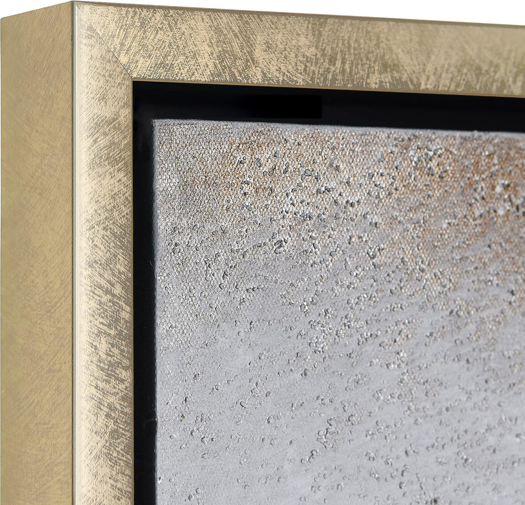 Empire Art Direct Abstract Wall Art Textured Hand Painted Canvas by Martin Edwards, Diptych, 48' x 24' each, Pebble Road