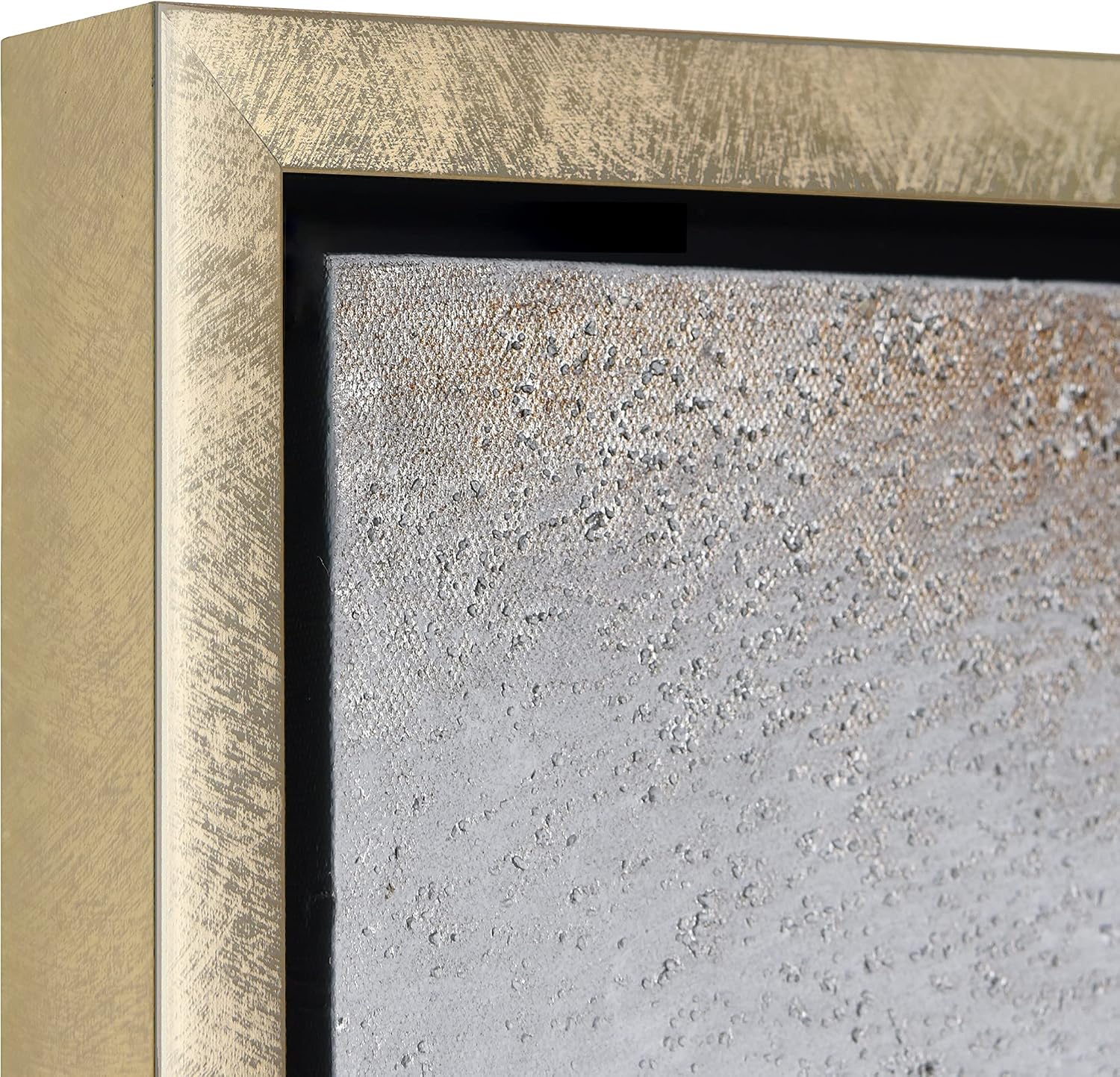 Empire Art Direct Abstract Wall Art Textured Hand Painted Canvas by Martin Edwards, Diptych, 48' x 24' each, Pebble Road