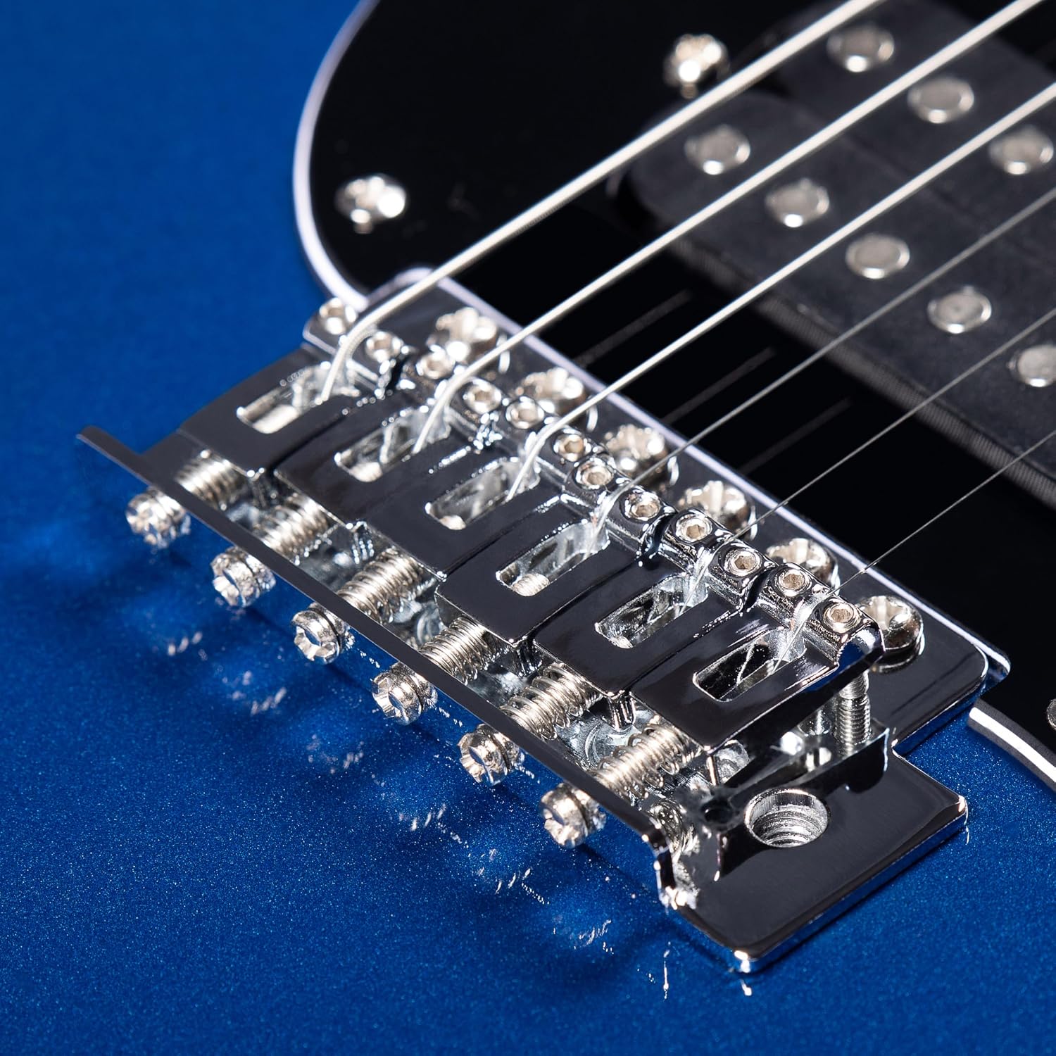 Grote Electric Solid Body Guitar Modern-GST For Beginners (Noble Blue)
