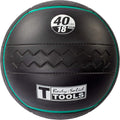 Body-Solid Heavy Rubber Medicine Ball - Non Bouncing Wall Balls for Strength Training, Weight Loss Workout, Core Exercise and Home Gym Fitness, Black