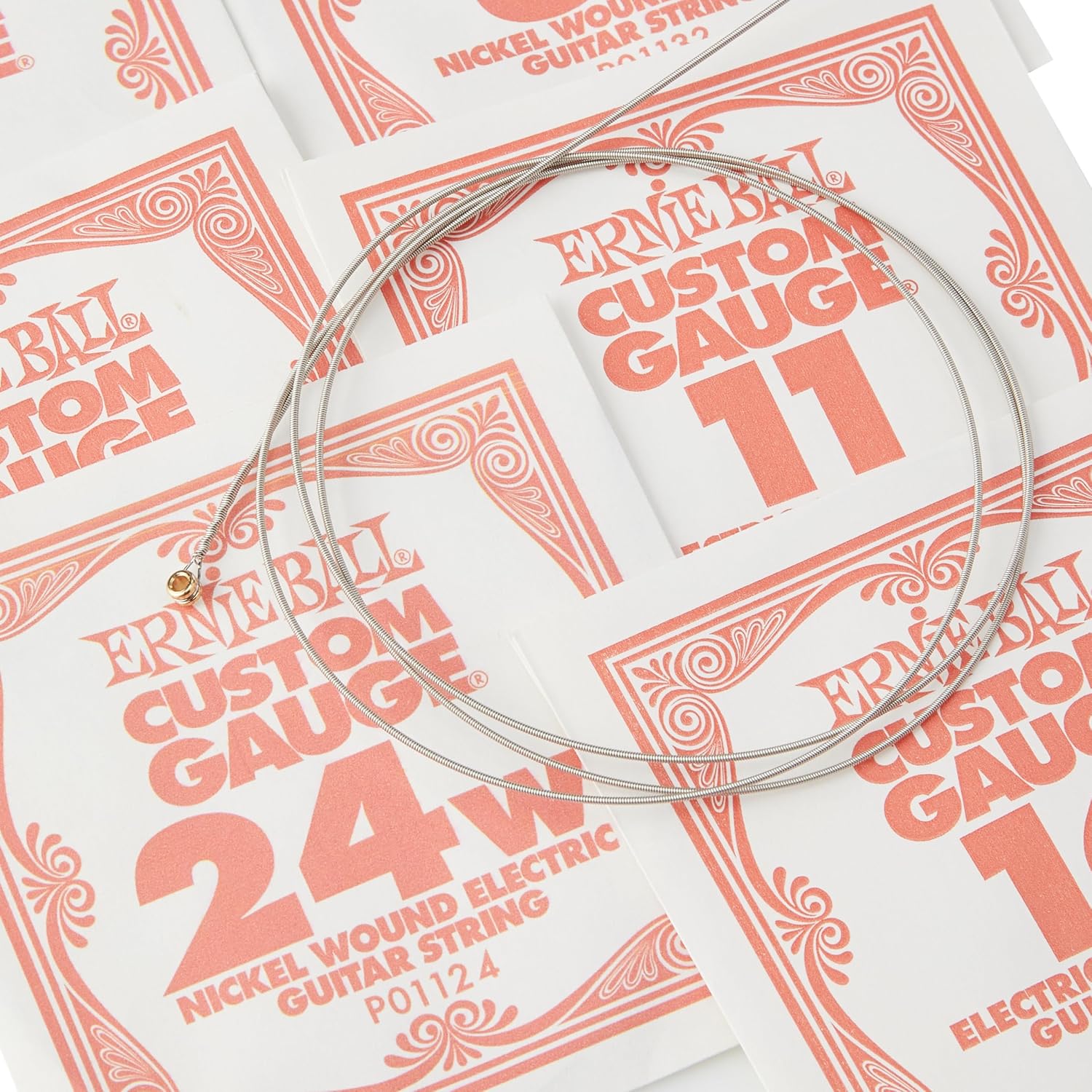 Ernie Ball Super Slinky Nickel Wound Electric Guitar Strings, 9-42 Gauge (P03023) (Pack of 60)