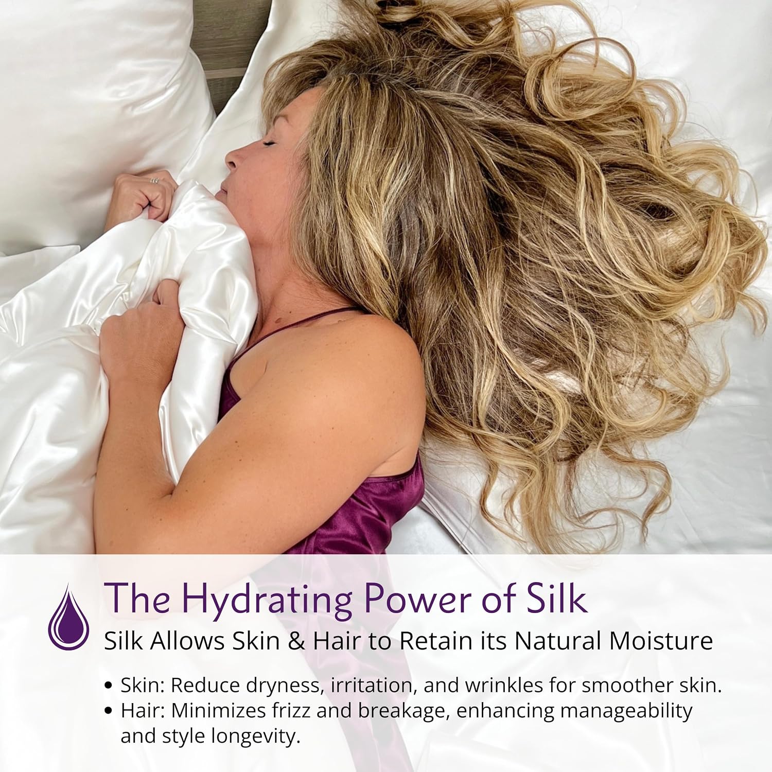 Mulberry Park Silks - 22 Momme 100% Mulberry Silk Sheets - Queen Size Bed Set - 16' Pocket - Luxurious Bed Sheets & Pillowcases, Skin-Friendly & Breathable - Charmeuse Silk for Hair Care - Black