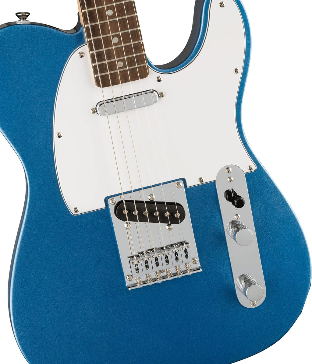 Squier Affinity Series Telecaster Electric Guitar, with 2-Year Warranty, Lake Placid Blue, Laurel Fingerboard
