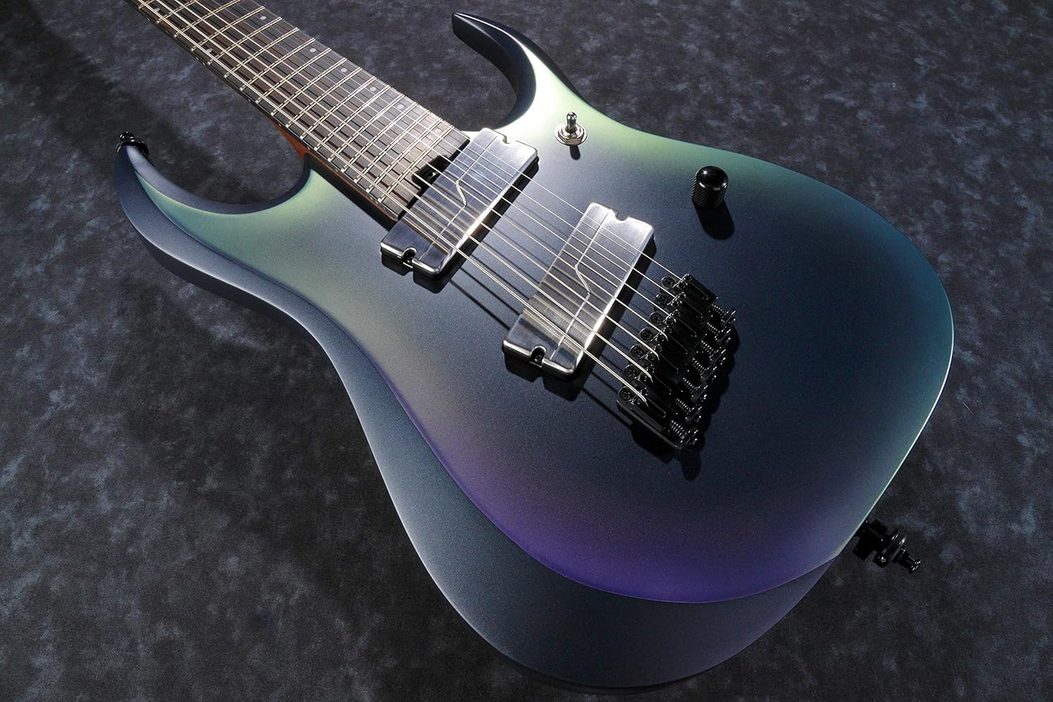 Ibanez Axion Label RGD71ALMS 7-string Electric Guitar - Black Aurora Burst Matte