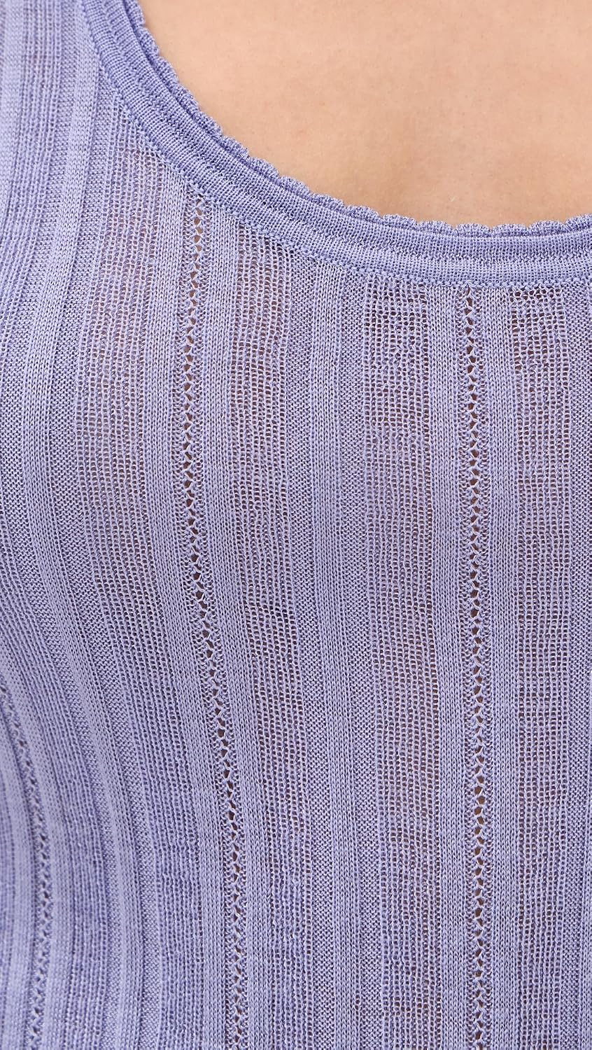 Theory Women's Scoop Pointelle Tank